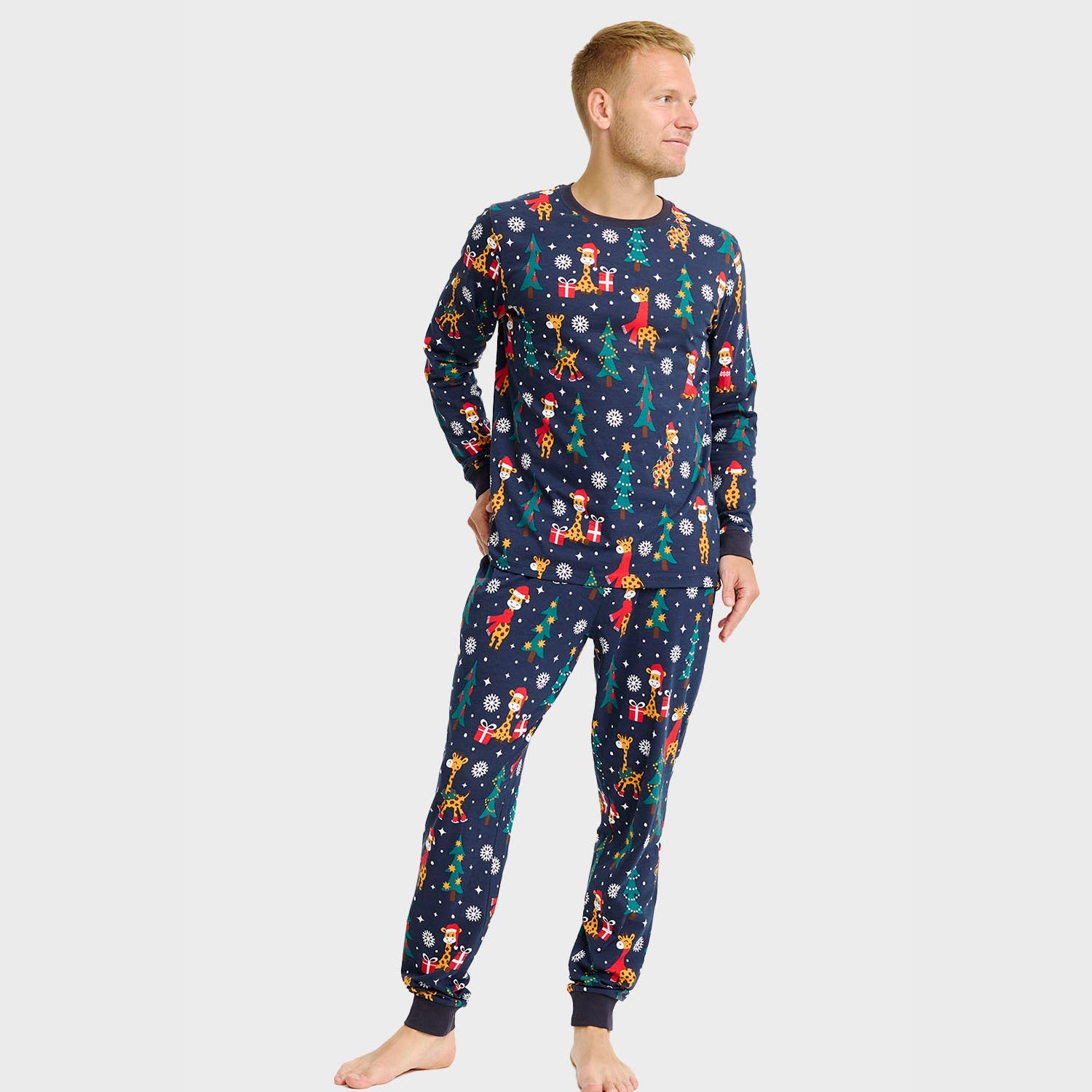 Kirahvin Joulupyjama – Miehet